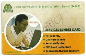 JAMB e-facility service